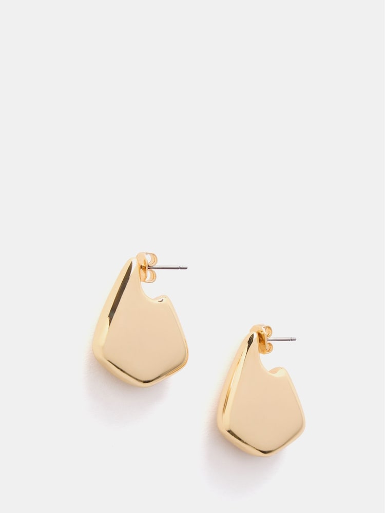 Mint Velvet Gold Tone Hanging Earrings - Image 1 of 3