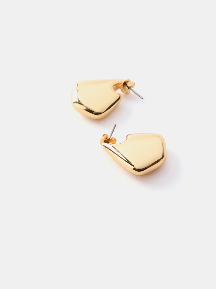 Mint Velvet Gold Tone Hanging Earrings - Image 2 of 3
