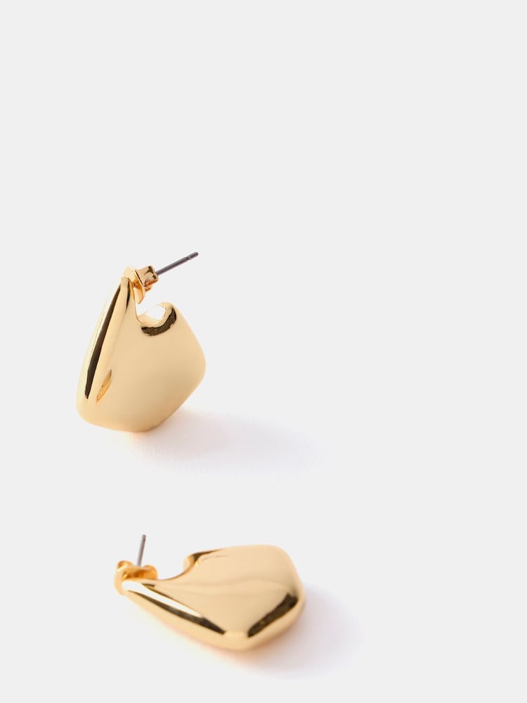 Mint Velvet Gold Tone Hanging Earrings - Image 3 of 3