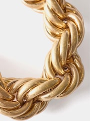 Mint Velvet Gold Tone Twist Necklace - Image 3 of 3