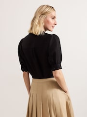 Phase Eight Black Ottilie Blouse - Image 2 of 7