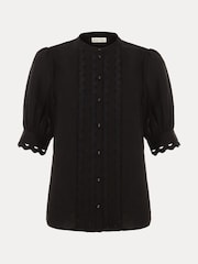Phase Eight Black Ottilie Blouse - Image 7 of 7