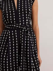 Phase Eight Black Delina Geo Jumpsuit - Image 5 of 7