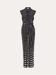 Phase Eight Black Delina Geo Jumpsuit - Image 7 of 7