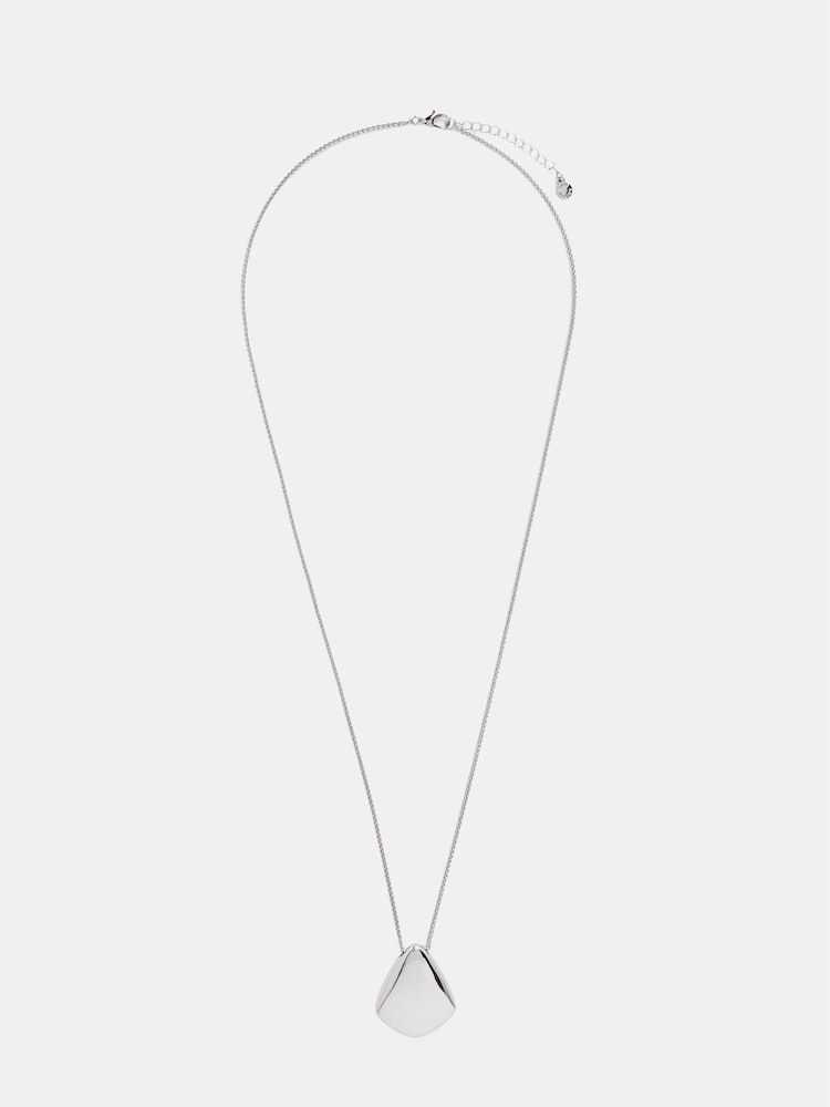 Mint Velvet Silver Tone Pendant Necklace - Image 1 of 3