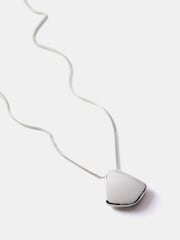 Mint Velvet Silver Tone Pendant Necklace - Image 2 of 3