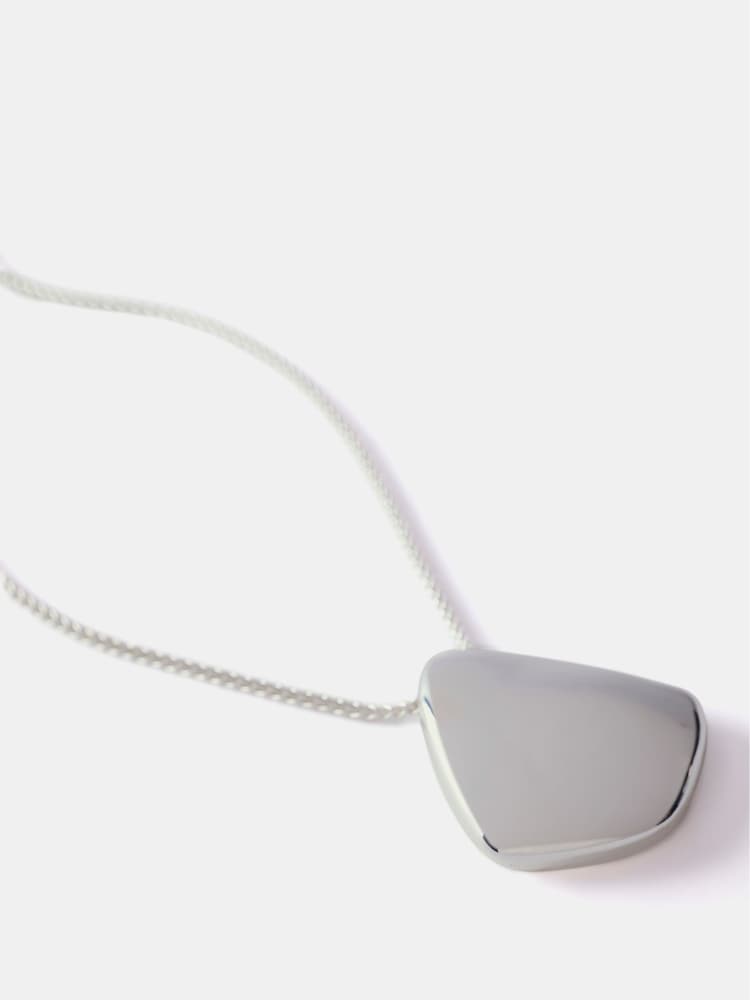 Mint Velvet Silver Tone Pendant Necklace - Image 3 of 3