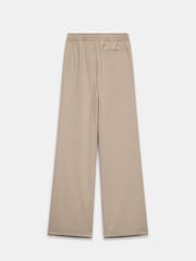 Mint Velvet Cream Pinstripe Wide Joggers - Image 8 of 8