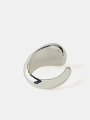 Mint Velvet Silver Tone Teardrop Ring - Image 2 of 3
