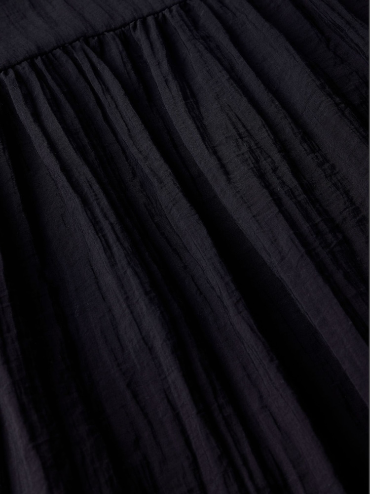 Mint Velvet Black Drop Waist Midi Skirt - Image 8 of 8 Mint Velvet Black Drop Waist Midi Skirt - Image 8 of 8