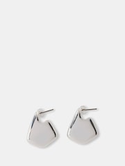 Mint Velvet Silver Tone Shaped Stud Earrings - Image 1 of 3