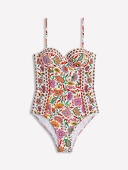 Boden Red Rhodes Cup Size Swimsuit - Image 6 of 7