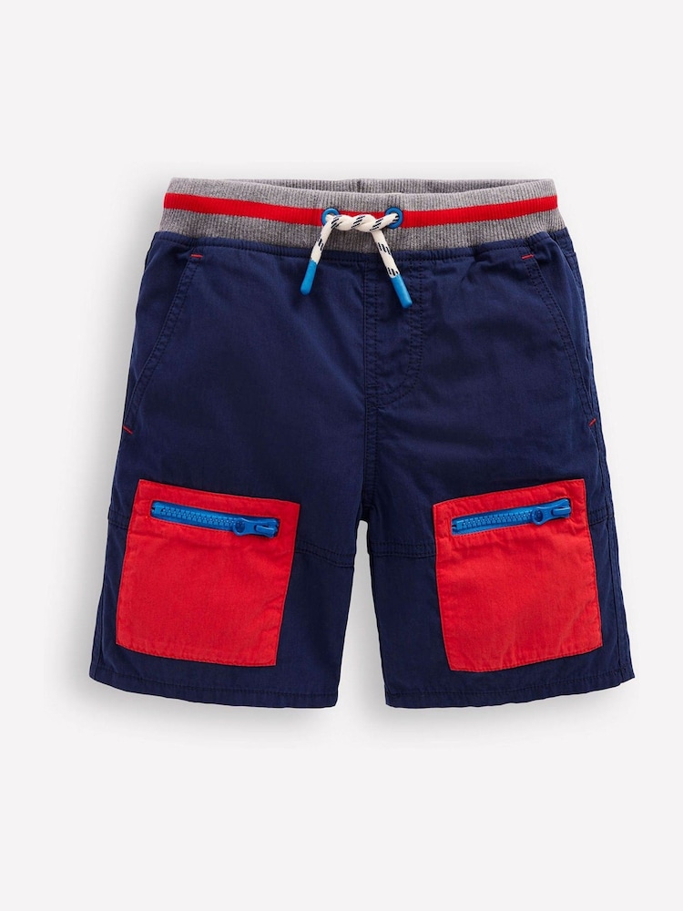 Boden Blue Adventure Shorts - Image 1 of 3