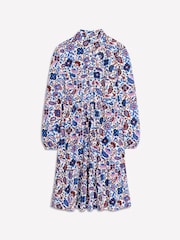 Boden Cream Jemima Tiered Jersey Dress - Image 5 of 5