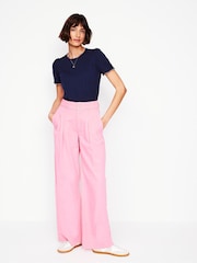 Boden Blue Ali 100% Cotton Jersey T-Shirt - Image 1 of 5