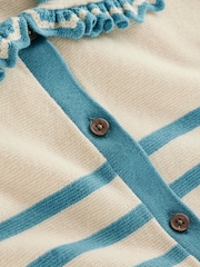 Boden Blue Jessie Frill Collared Cardigan - Image 7 of 7