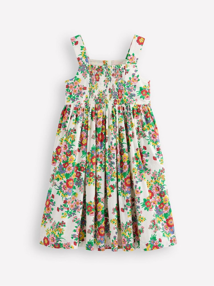 Boden Cream Remy Button Through Dress - Image 2 of 3