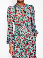 Boden Blue Rosamund Jersey Midi Tea Dress - Image 5 of 6