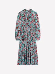 Boden Blue Rosamund Jersey Midi Tea Dress - Image 6 of 6