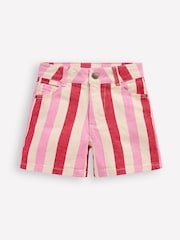 Boden Pink Denim Shorts - Image 1 of 3
