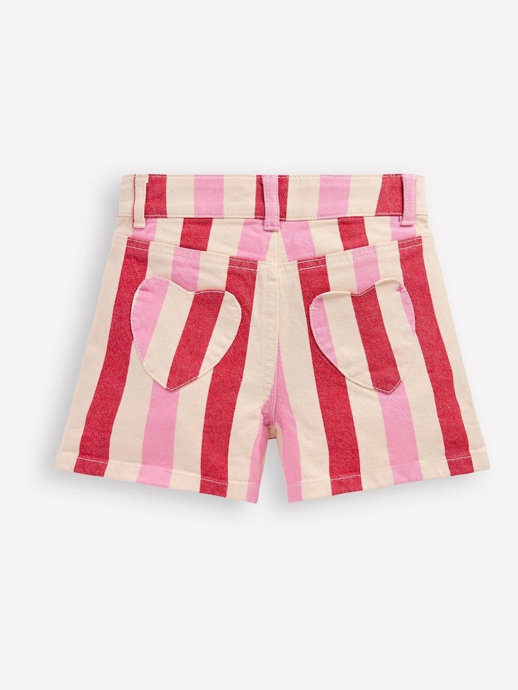 Boden Pink Denim Shorts - Image 2 of 3