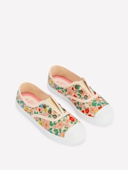 Boden Pink Laceless Canvas Pull Ons Shoes - Image 2 of 3