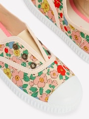 Boden Pink Laceless Canvas Pull Ons Shoes - Image 3 of 3