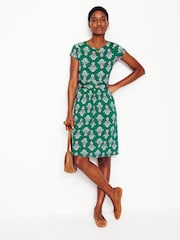 Boden Green Amelie Jersey Dress - Image 4 of 5