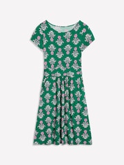 Boden Green Amelie Jersey Dress - Image 5 of 5