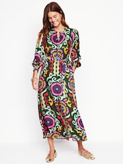 Boden Green Ruby Collarless Shirt Dress - Image 6 of 7
