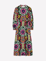 Boden Green Ruby Collarless Shirt Dress - Image 7 of 7