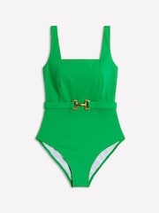 Boden Green Lefkada Square Neck Swimsuit - Image 5 of 6