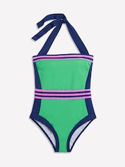 Boden Blue Santorini Halterneck Swimsuit - Image 5 of 6