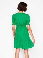 Boden Green Anna Double Cloth Short 100% Cotton Dress - Image 3 of 5