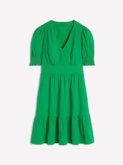 Boden Green Anna Double Cloth Short 100% Cotton Dress - Image 5 of 5