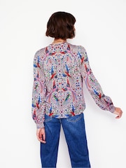 Boden Red Ara Long Sleeve Top - Image 3 of 5