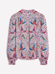 Boden Red Ara Long Sleeve Top - Image 5 of 5
