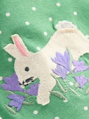 Boden Green Appliqué Leggings - Image 3 of 3