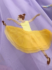 Boden Purple Ballerina Ami Appliqué Tulle Dress - Image 3 of 3