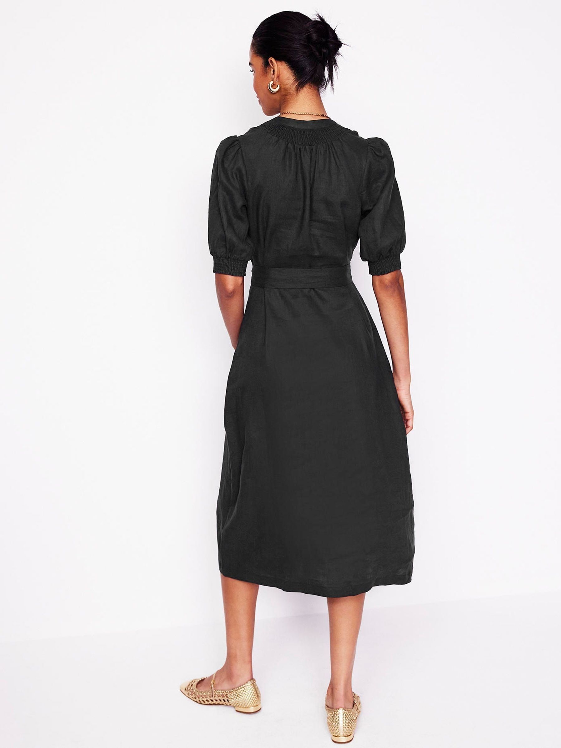ada linen midi dress Ada Colorblock Linen Midi Sundress (Women)