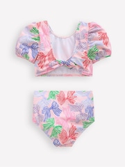Boden Pink Bow Sandy Puff Sleeve Bikini - Image 2 of 3