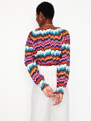 Boden Red Easy 100% Cotton Blouse - Image 4 of 6