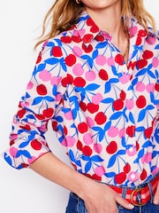 Boden Pink Sienna Cotton Shirt - Image 2 of 5