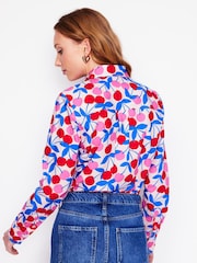 Boden Pink Sienna Cotton Shirt - Image 3 of 5