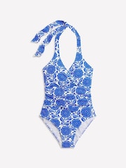 Boden Blue Levanzo Halter Swimsuit - Image 5 of 6