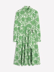 Boden Green Amy Cotton Midi Shirt Dress - Image 7 of 7
