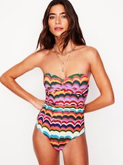 Boden Red Andros Twist Front Swimsuit - Image 6 of 8