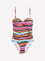 Boden Red Andros Twist Front Swimsuit - Image 7 of 8