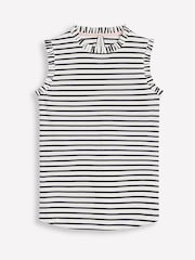 Boden Cream Supersoft Frill Detail Vest - Image 5 of 5