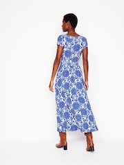 Boden Blue Melanie Jersey Midi Dress - Image 3 of 6